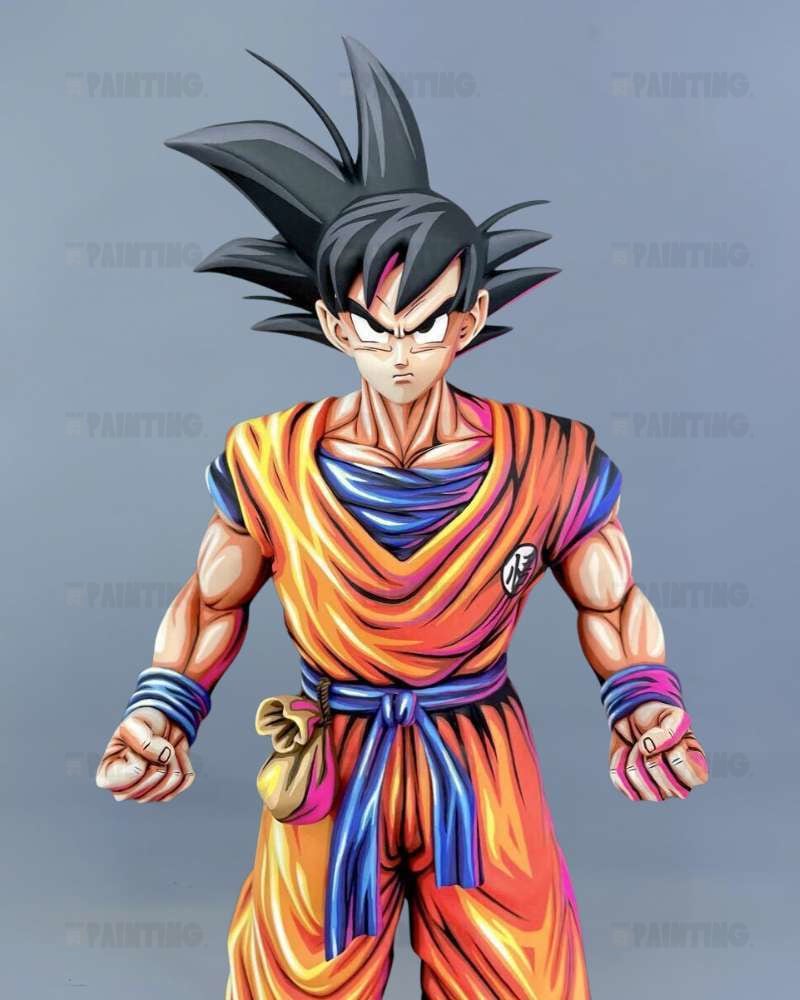 Dragon Ball Son Goku 2D Colour Figure Repaint