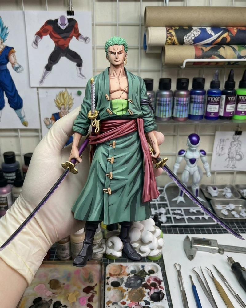 One Piece Premium Roronoa Zoro Figure Repaint