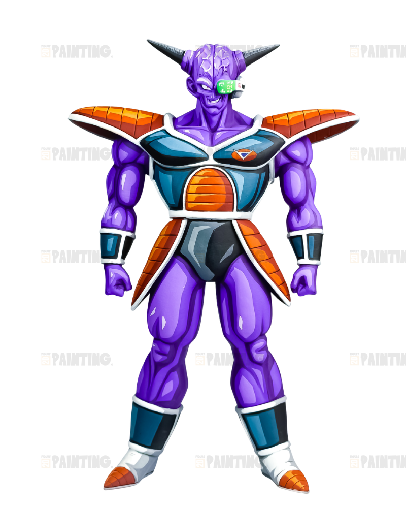 28CM Dragon Ball Z Ginyu Force Captain Ginyu Figure Repaint