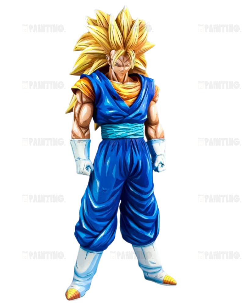 DBZ Vegito SSJ4 Figure Repaint