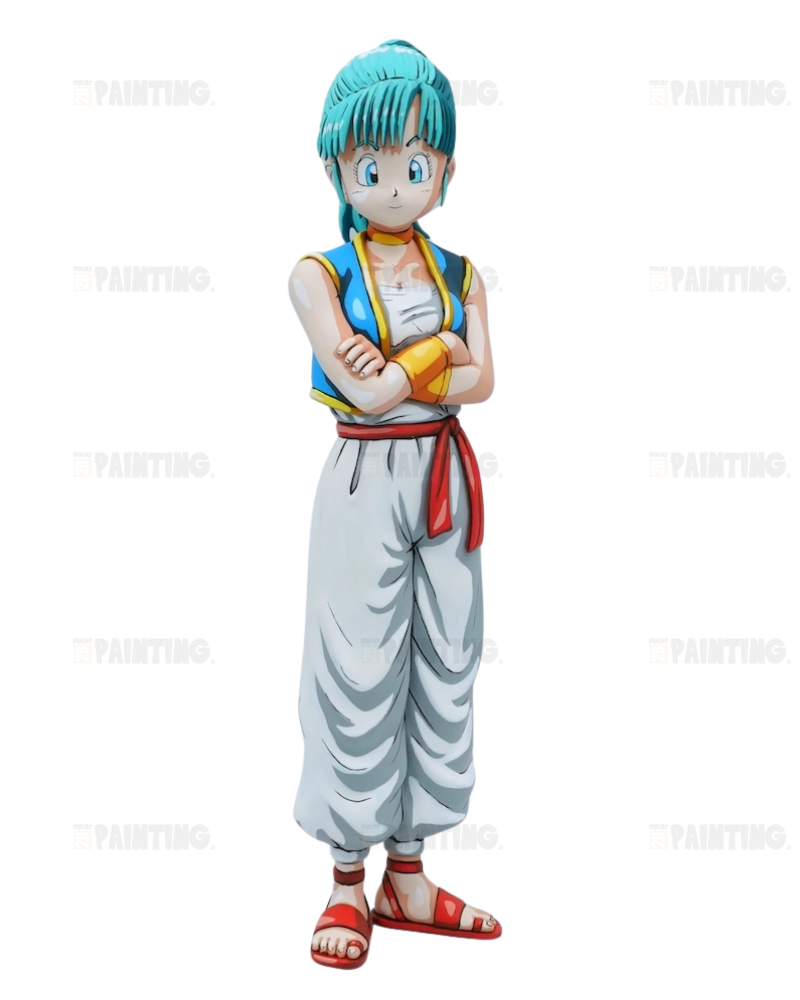 Dragon Ball Bulma Figure Repint