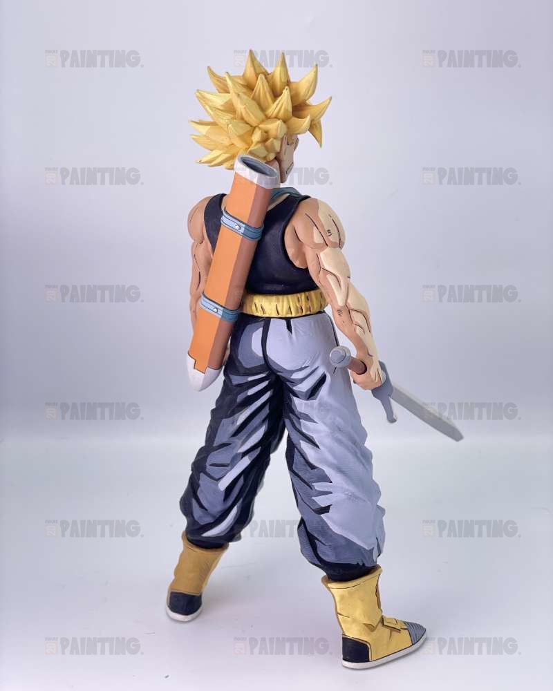 Dragon Ball Trunks Anime Colour 2D Figure Repaint