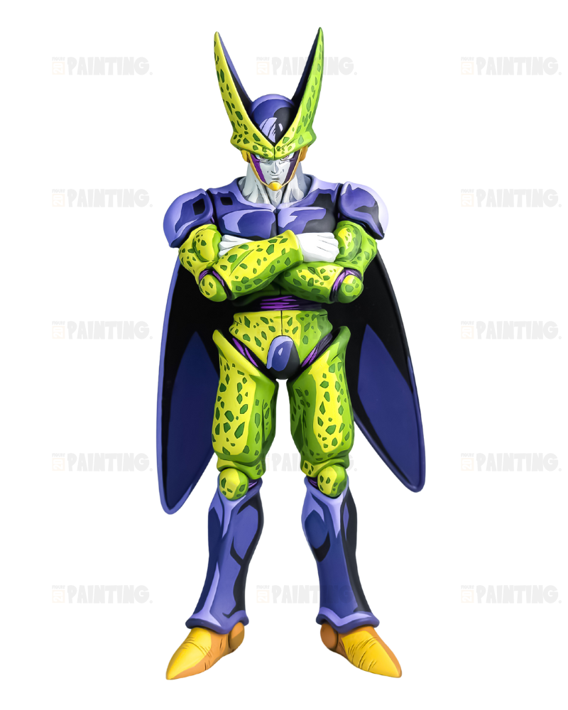 30CM Dragon Ball Z Cell Perfect Figure Repaint