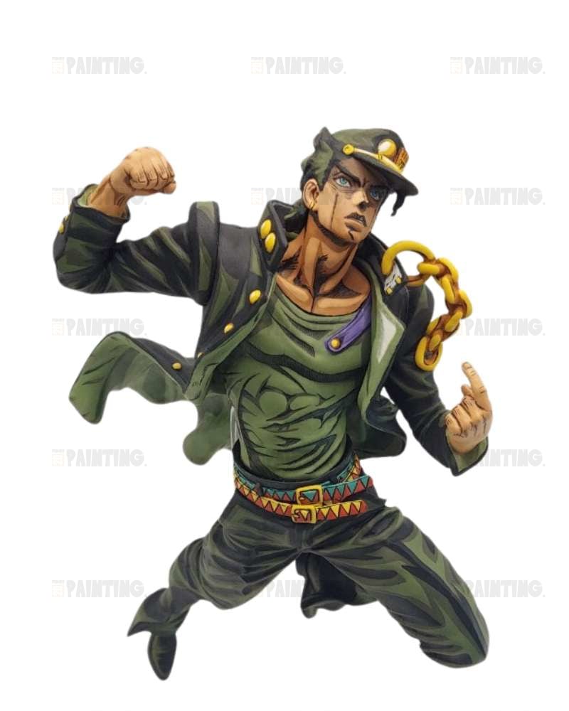 26CM Jojo's Bizarre Adventure Jotaro Kujo Figure Repaint