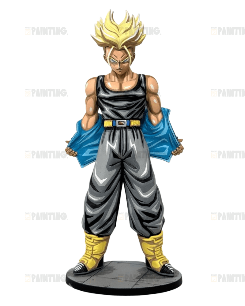 21CM Dragon Ball Departure 9 Super Saiyan Trunks Figure Repaint