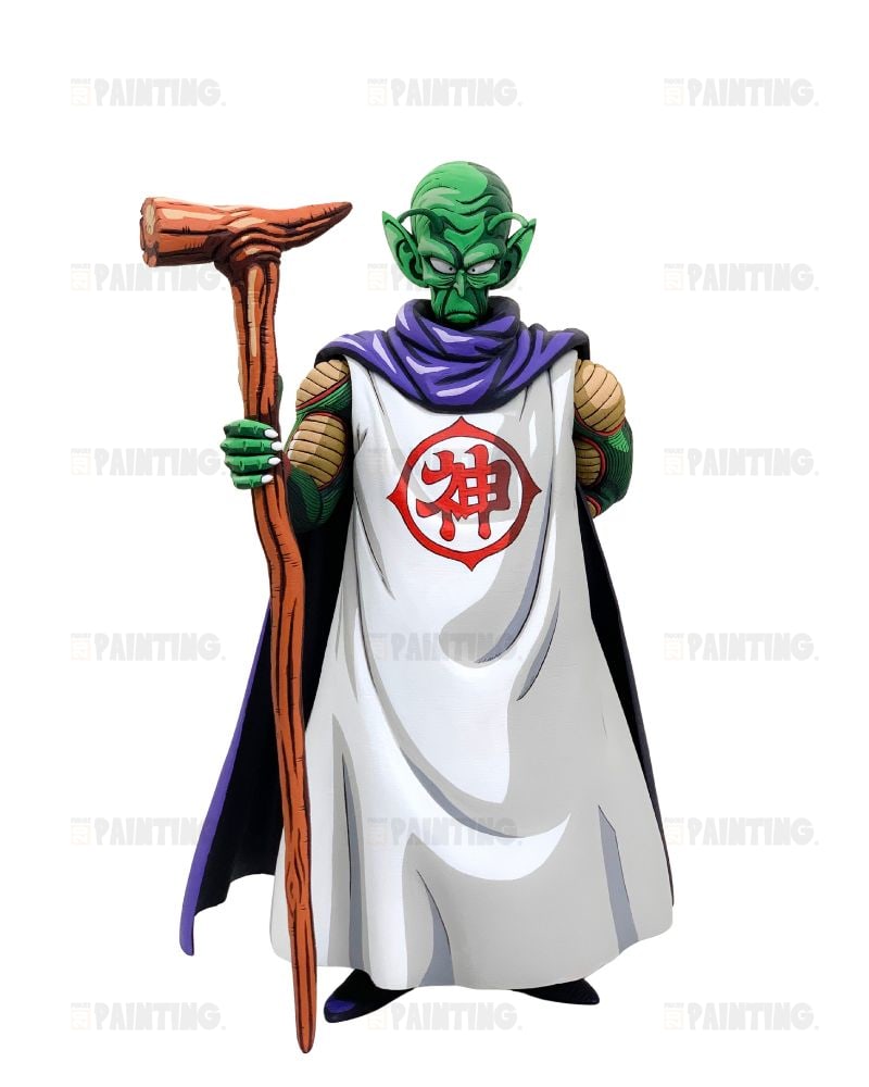 Custom Painted Dragon Ball Z God Piccolo Figure Repaint