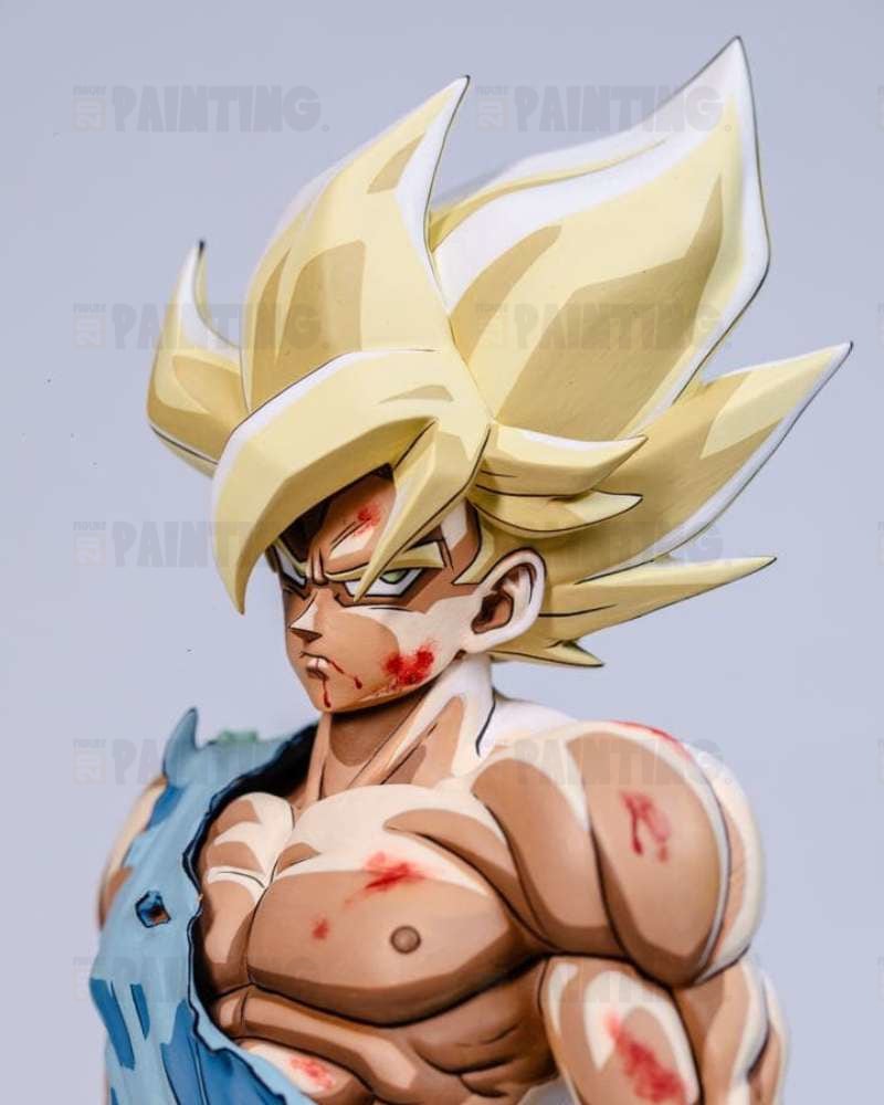 Dragon Ball 2D Anime Colour Namek Goku Figure Repaint