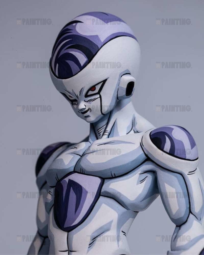 Dragon Ball Frieza Final Form Anime Figure Repaint