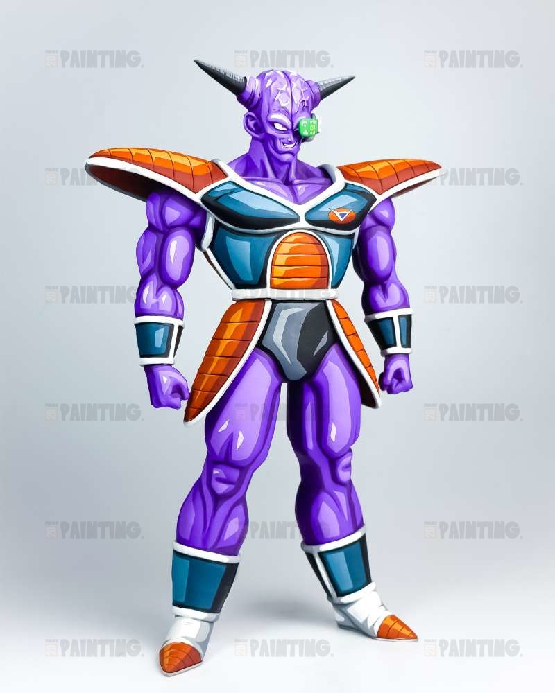 Dragon Ball Z Ginyu Force Captain Ginyu Figure Repaint