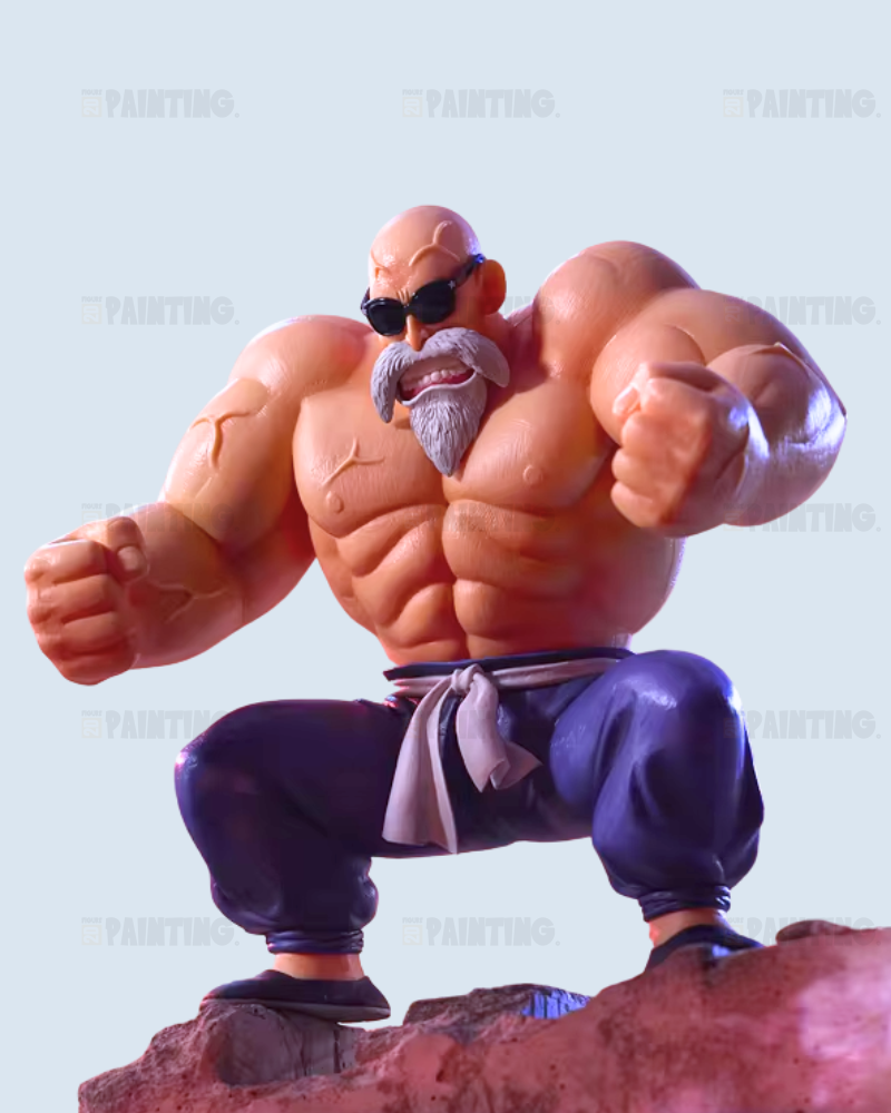 Dragon Ball Master Roshi Figure Repaint