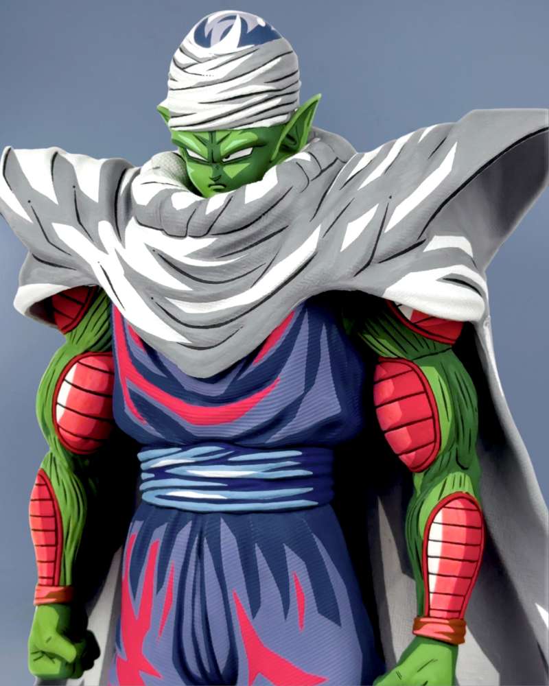 Dragon Ball Z Piccolo 2D Anime Colour Figure Repaint