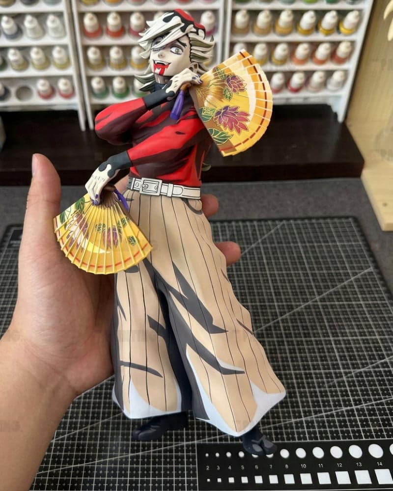 Demon Slayer Kimetsu No Yaiba 2D Painted Doma Figure Repaint