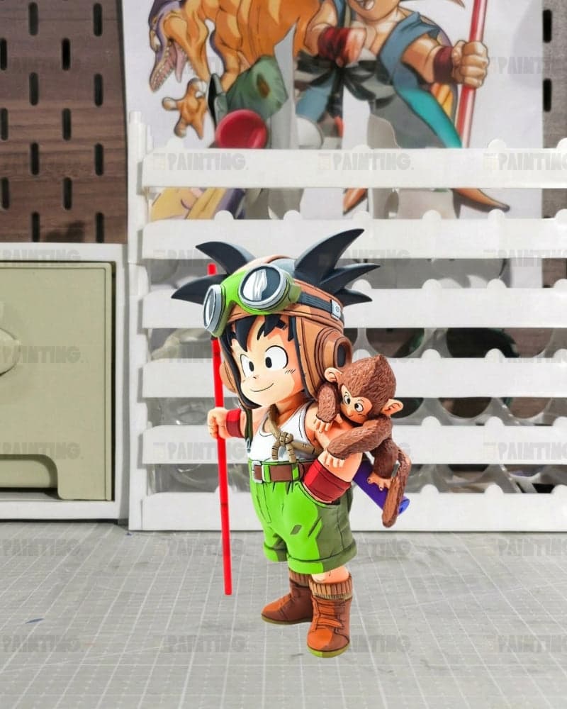 Dragon Ball Boyhood Goku 2D Comic Colour Figure