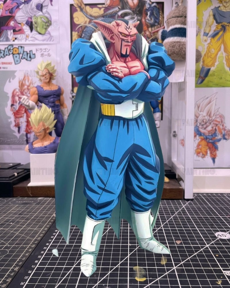 Custom Dragon Ball Dabura Figure 2D Colour Repaint