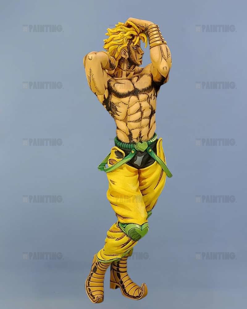 26CM JoJo's Bizarre Adventure Evil Party Dio Figure Repaint