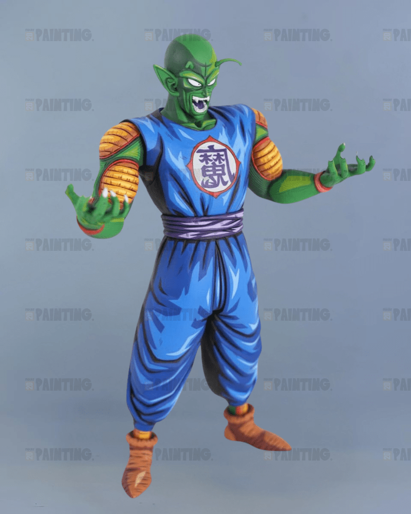 27CM Dragon Ball King Piccolo 2D Figure Repaint