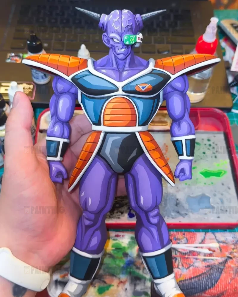 28CM Dragon Ball Z Ginyu Force Captain Ginyu Figure Repaint