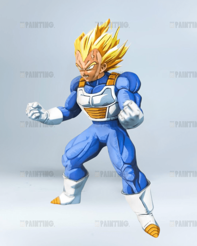 Dragon Ball Z Vegeta Super Saiyan Clearise Figure