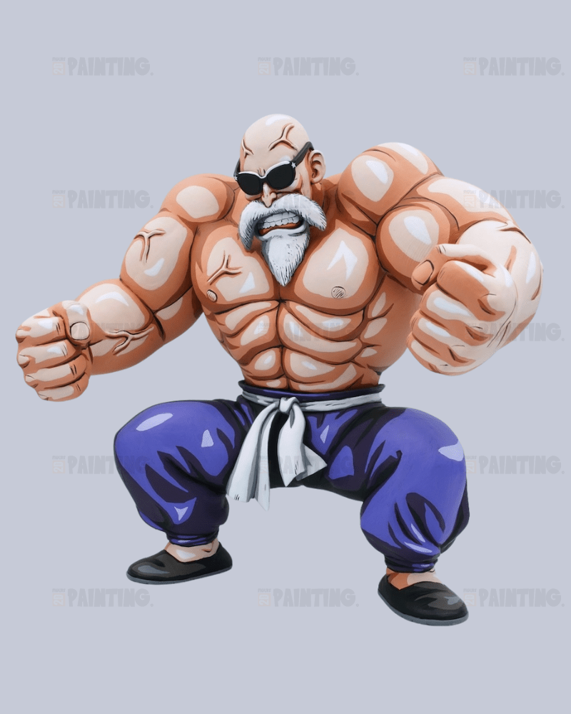 Dragon Ball Master Roshi Figure Repaint