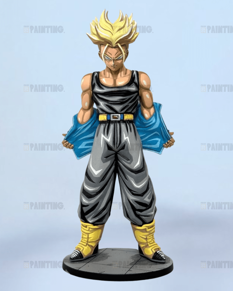 21CM Dragon Ball Departure 9 Super Saiyan Trunks Figure Repaint