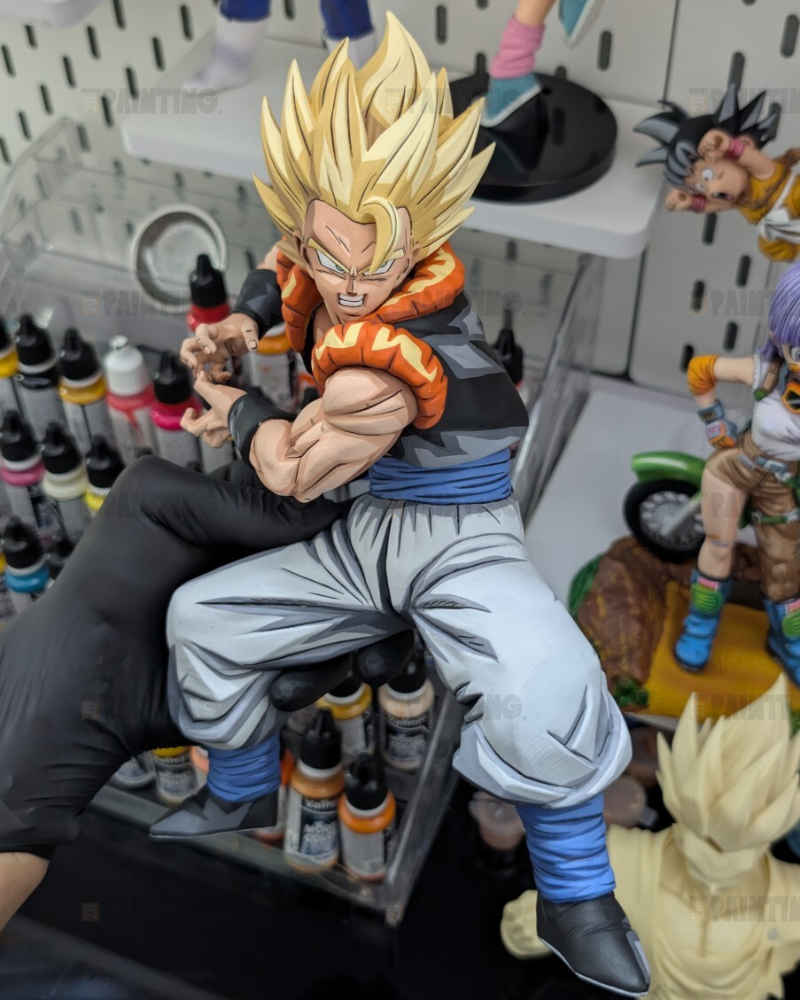 20CM Dragon Ball Grandista Gogeta Anime Figure Repaint