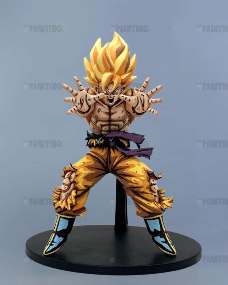 Dragon Ball Bundle 3x Figure 2D Anime Colour Repaint