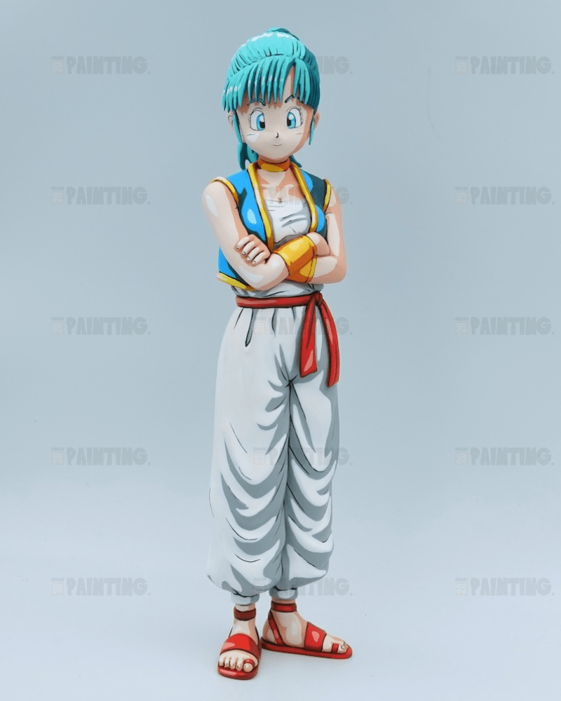Dragon Ball Bulma Figure Repint