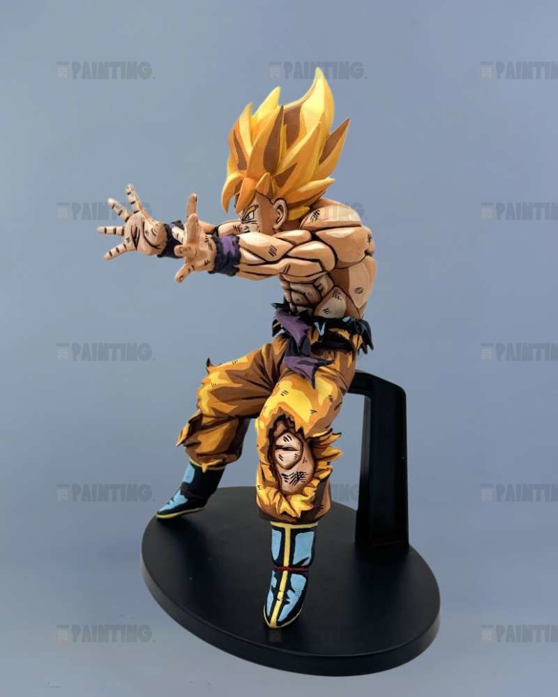 Dragon Ball Bundle 3x Figure 2D Anime Colour Repaint
