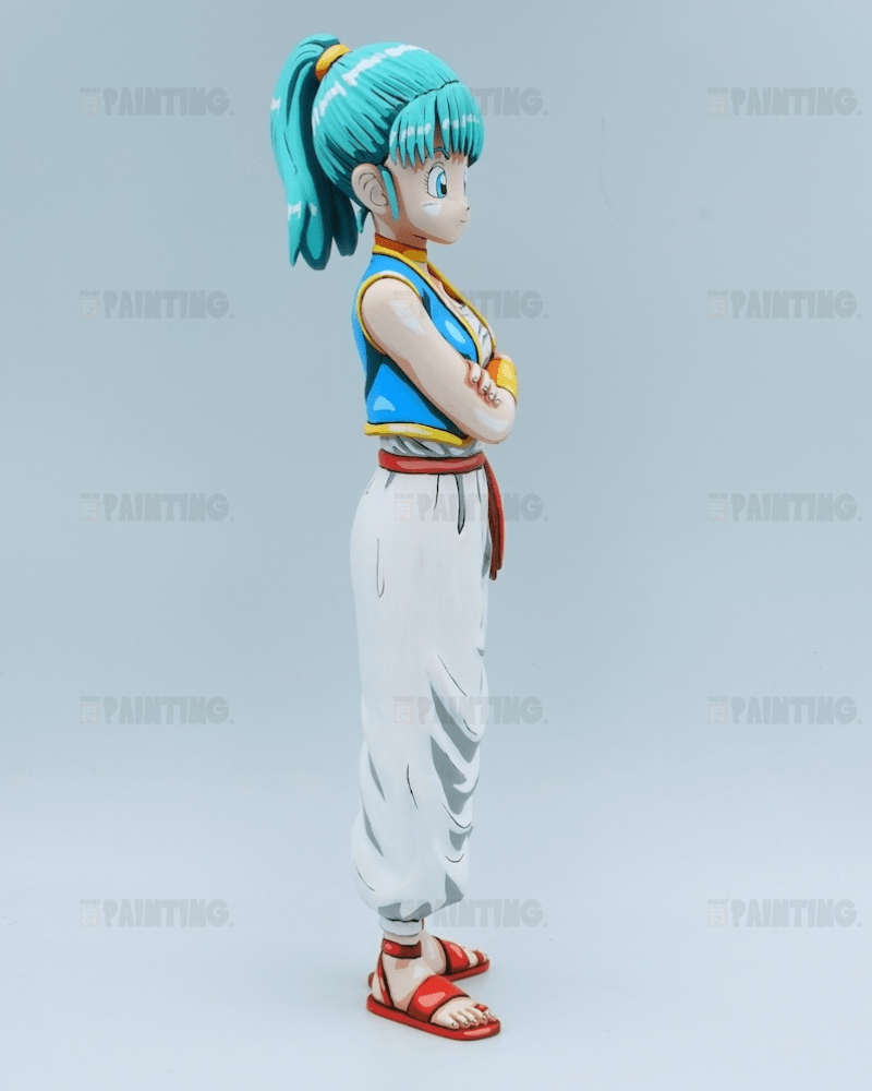 Dragon Ball Bulma Figure Repint