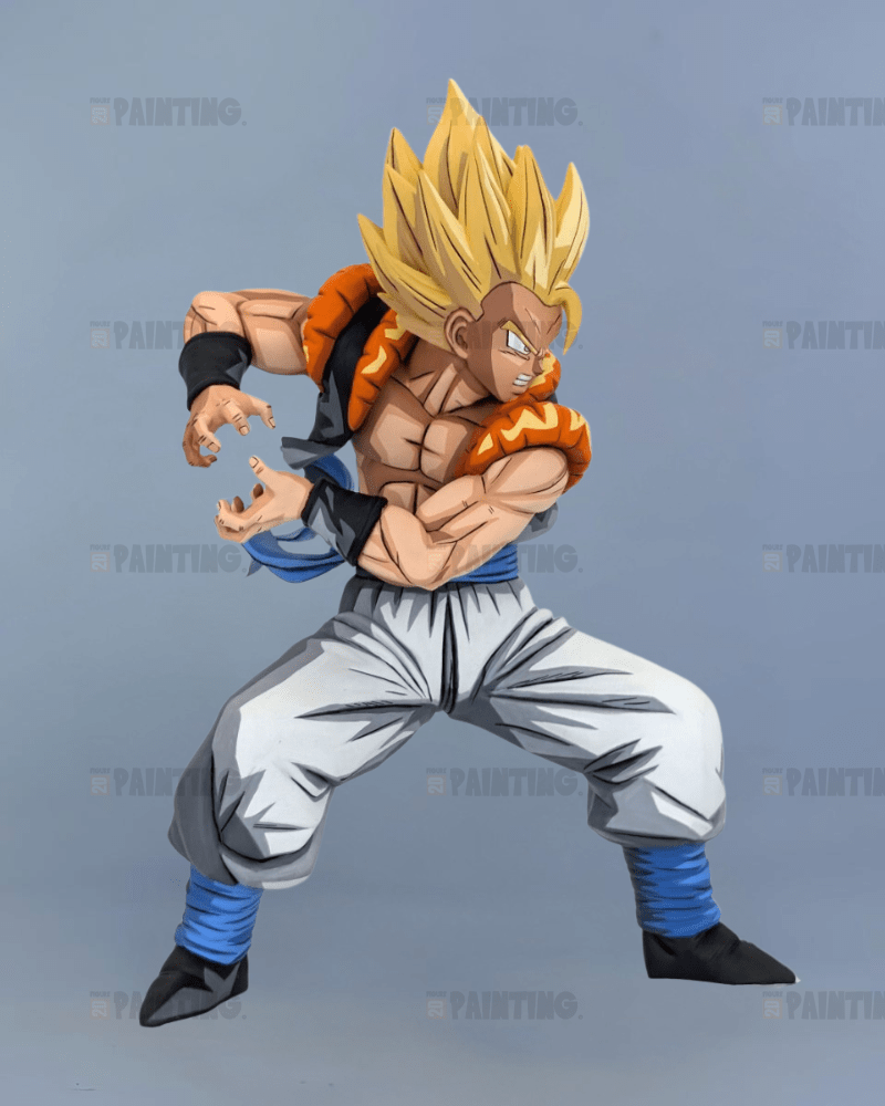 20CM Dragon Ball Grandista Gogeta Anime Figure Repaint