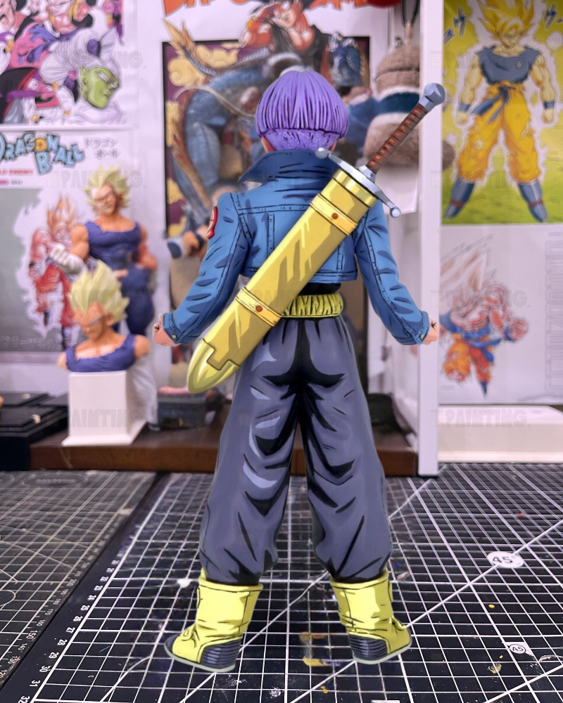2D Comic Colour Dragon Ball Trunk Figure Repaint