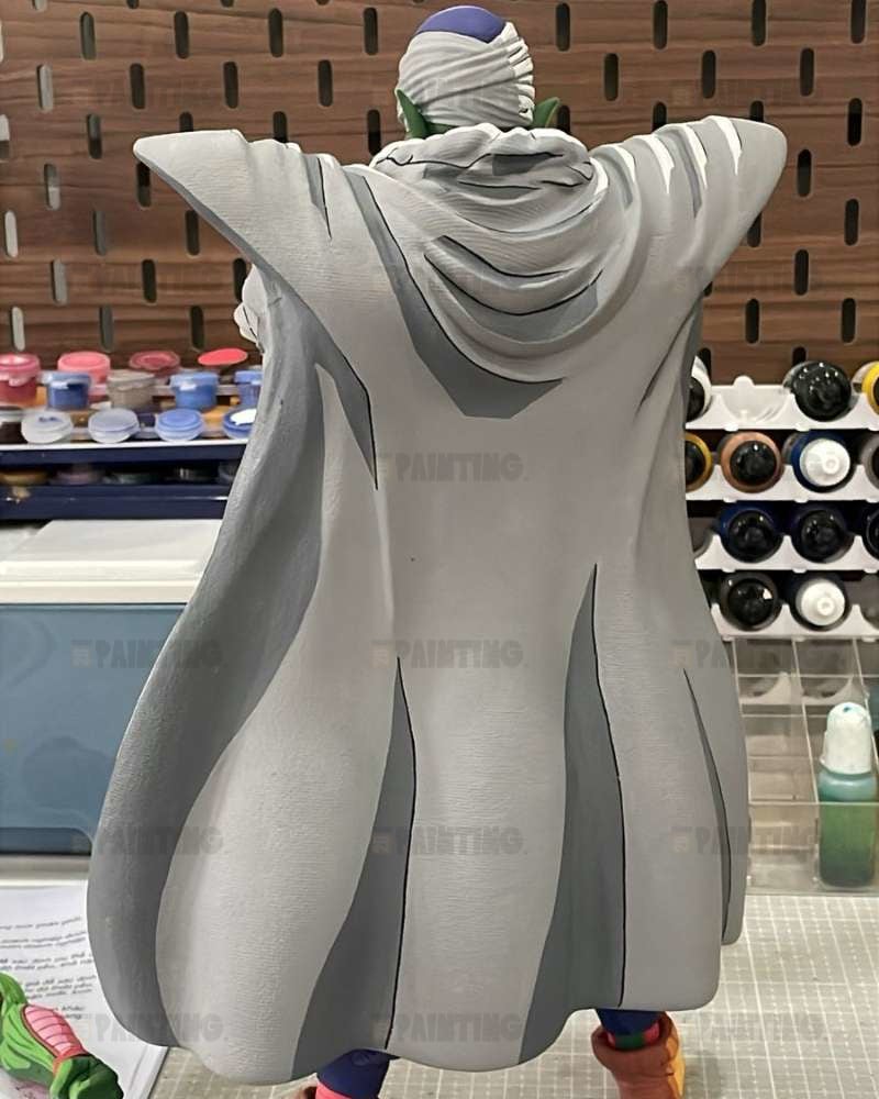 32CM Dragon Ball Z Piccolo Figure Repaint 2D Anime Colour