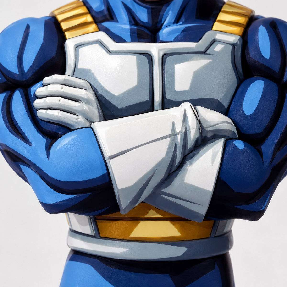 2D Anime Colour Dragon Ball Super Saiyan Vegeta Figure Repaint — arm detail