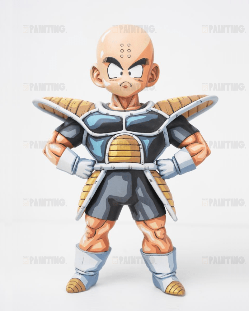 Dragon Ball Krillin & Son Gohan Figure Repaint