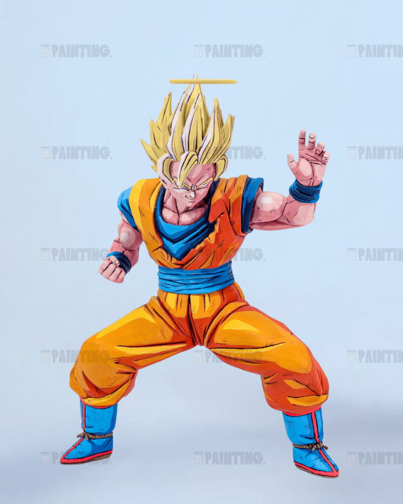 DBZ Match Makers Super Saiyan 2 Son Goku Figure
