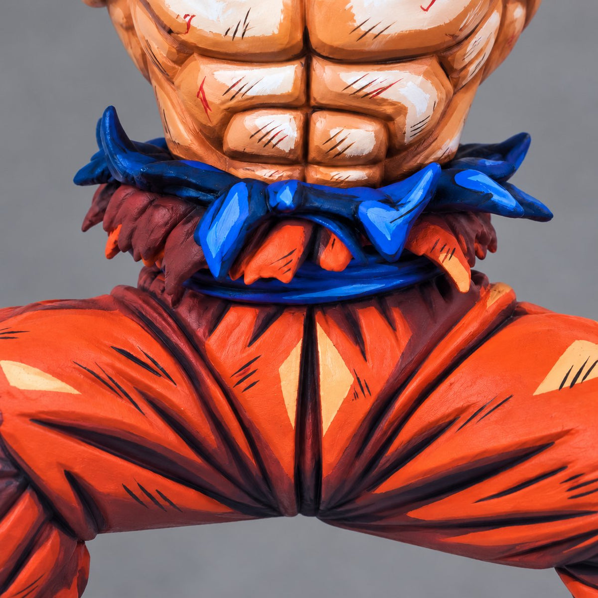 Anime Colour Dragon Ball Super Son Goku Ultra Instinct Figure Repaint — paintwork detail
