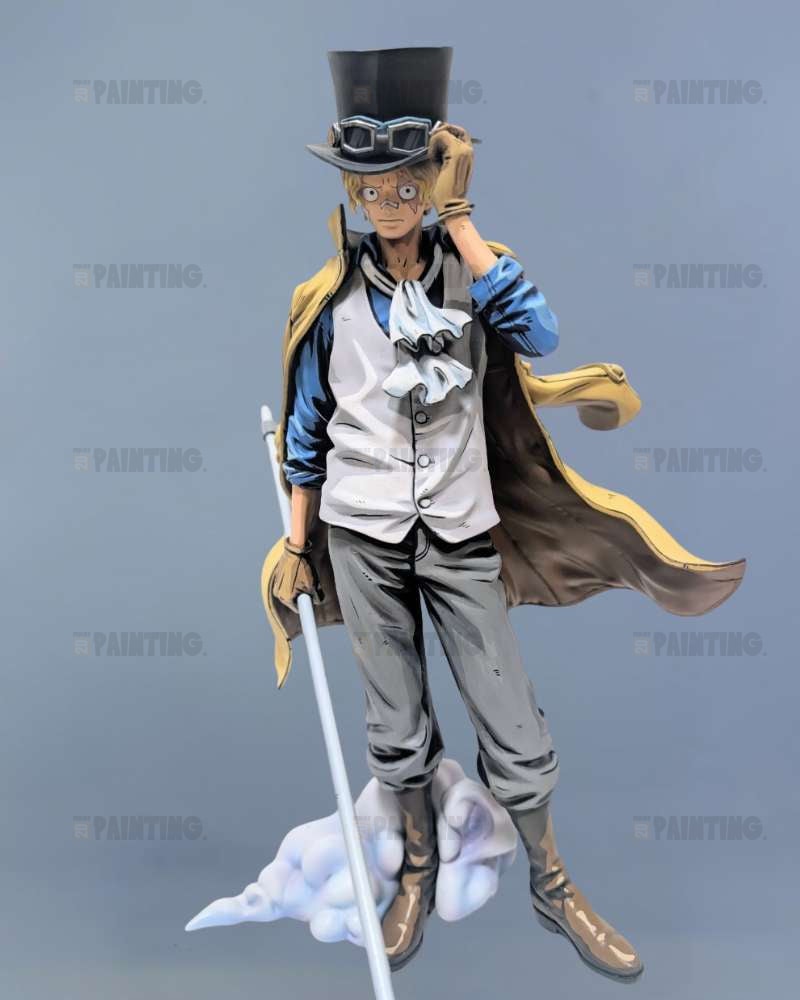 30CM One Piece Premium Sabo Figure Repaint