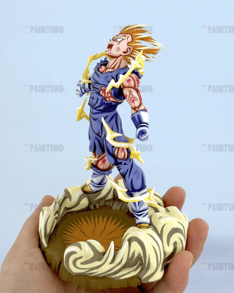 Dragon Ball Z History Box Majin Vegeta Figure