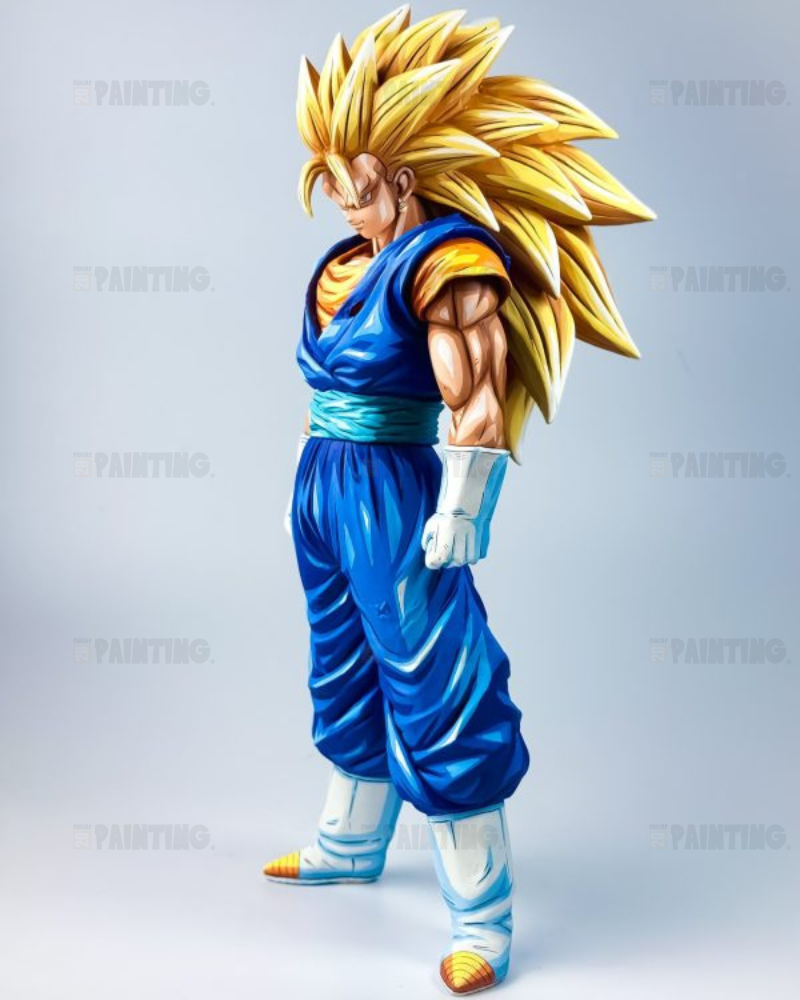 DBZ Vegito SSJ4 Figure Repaint
