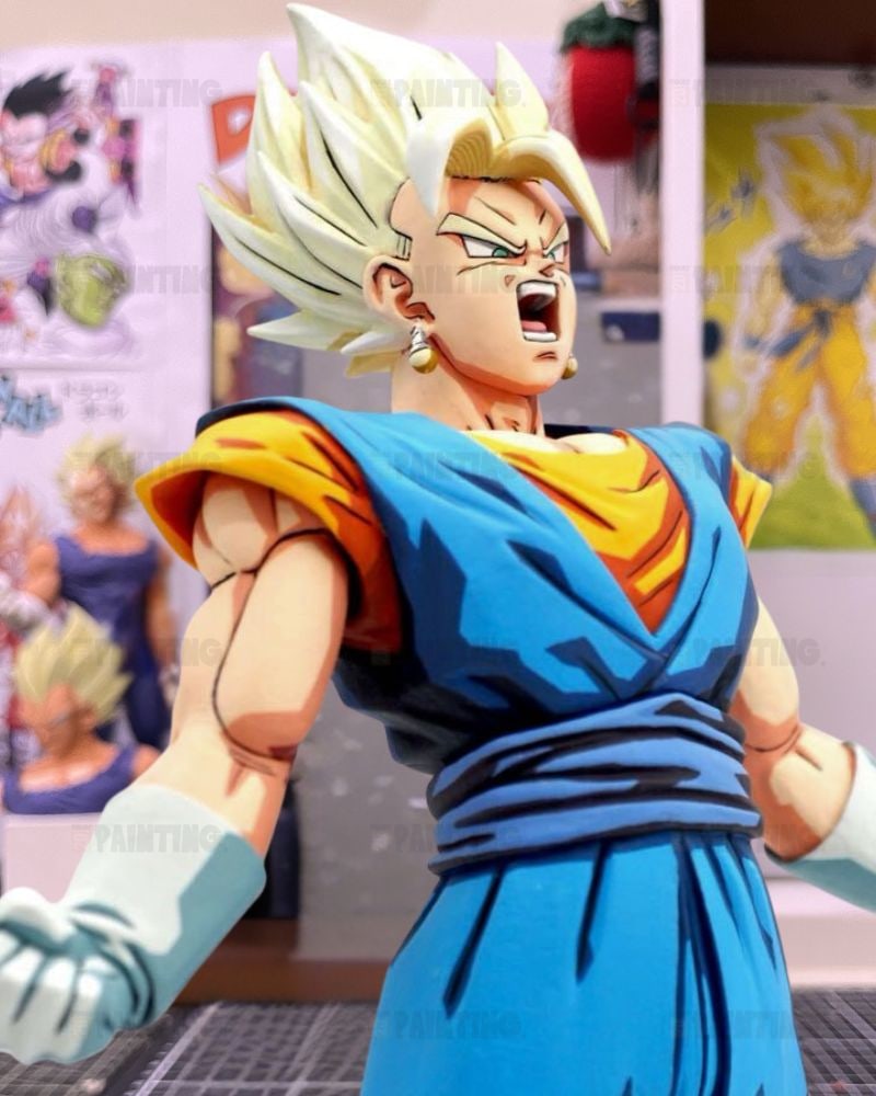 Dragon Ball Super Saiyan Vegito Anime 2D Figure Repaint