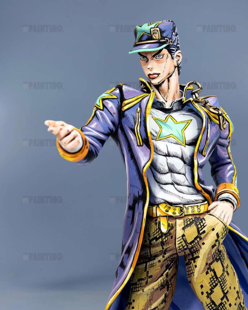27CM JoJo's Bizarre Adventure Jotaro Kujo Figure Repaint