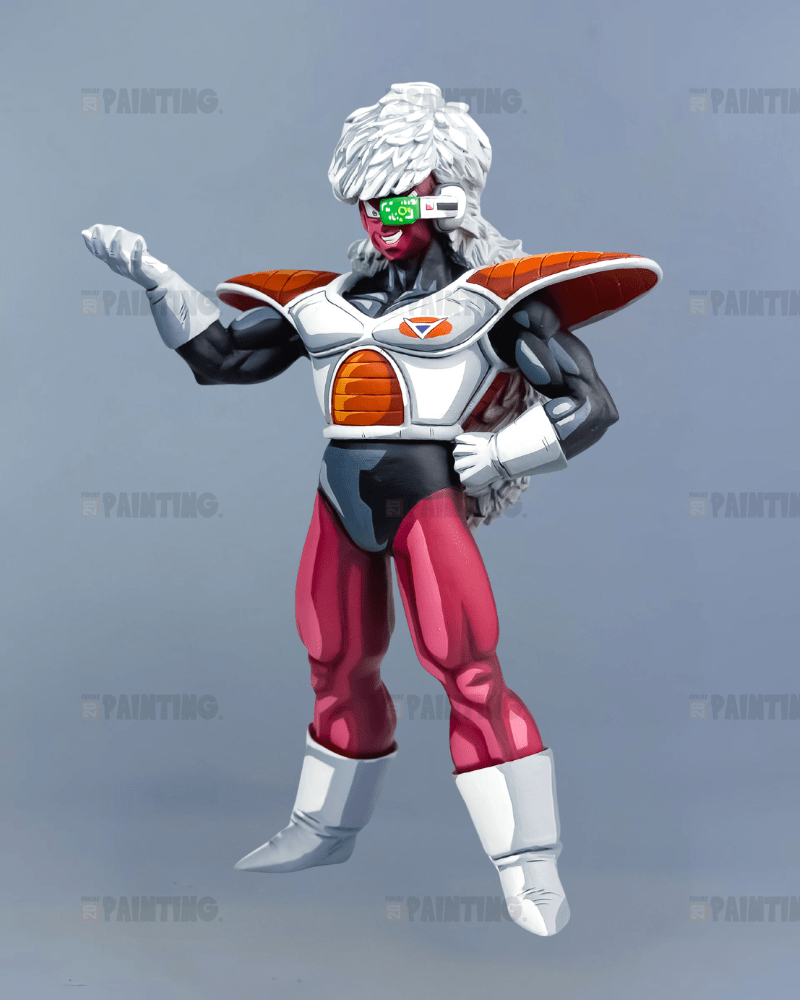 21CM Dragon Ball Z Ginyu Force Figure Jeice Figure Repaint