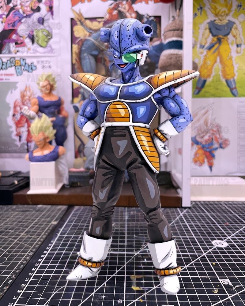 2D Anime Colour Dragon Ball Frieza Army Cui Figure Repaint