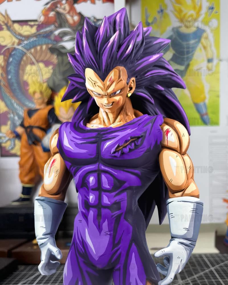Custom DBZ Vegeta SSJ3 Ultra Ego Figure Repaint