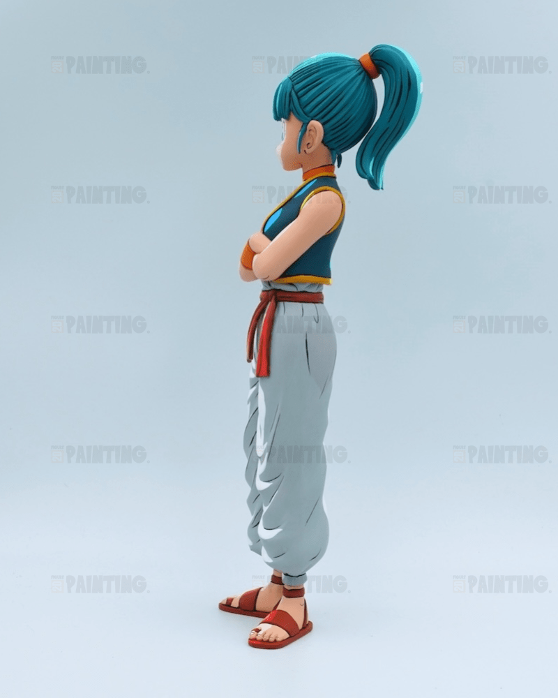 Dragon Ball Bulma Figure Repint