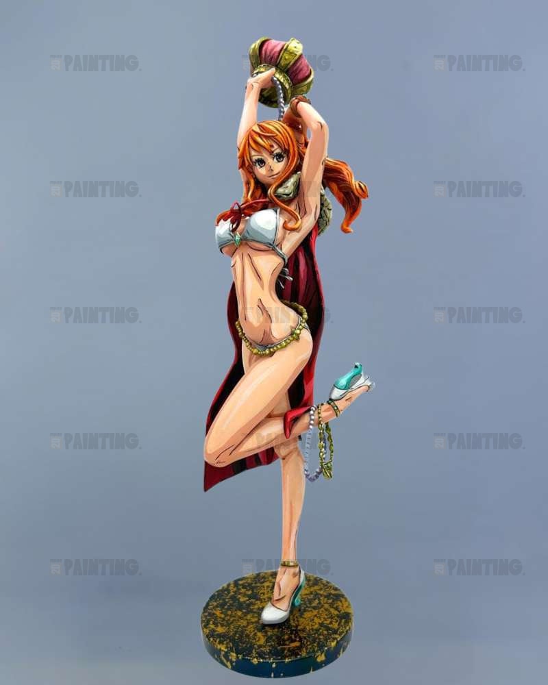 25CM One Piece Stampede Nami Figure