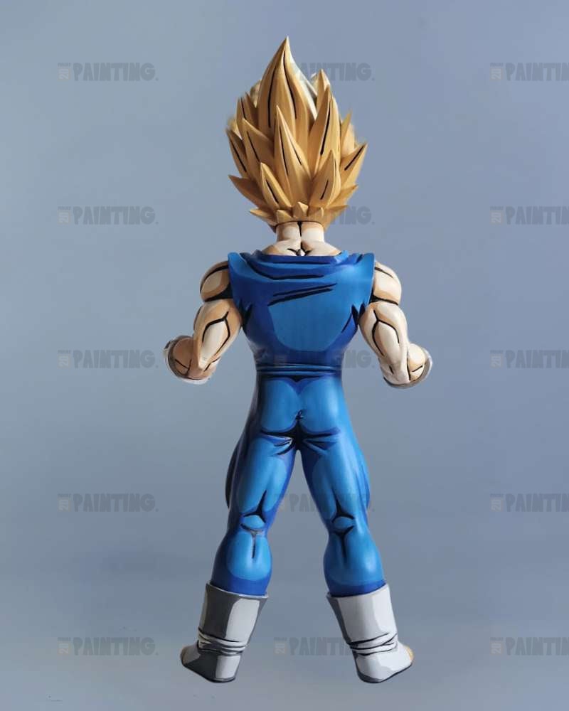 Dragon Ball Vegeta Anime 2D Figure