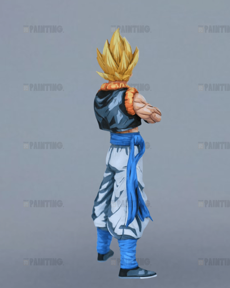 30CM Dragon Ball Super Saiyan Gogeta Action Figure Repaint
