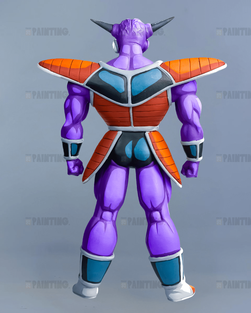 28CM Dragon Ball Z Ginyu Force Captain Ginyu Figure Repaint