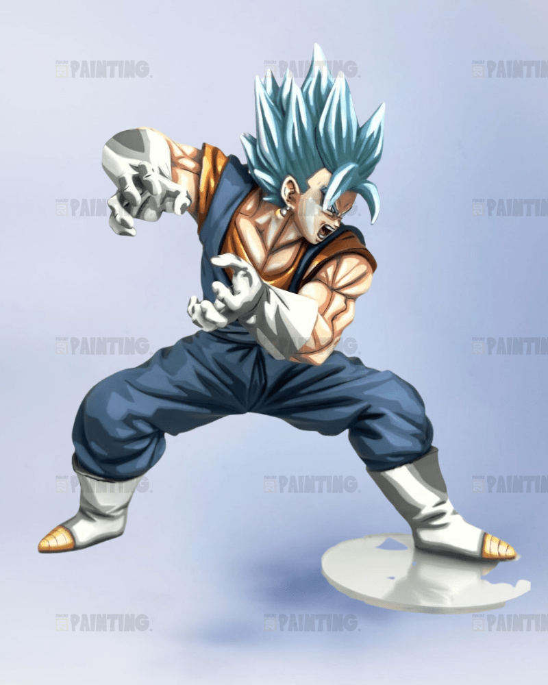 Dragon Ball Vegito Kamehameha Attack Figure